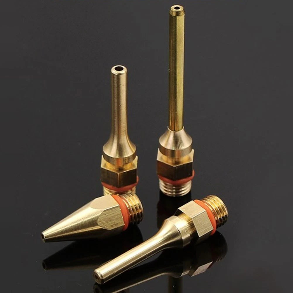 Set of 4 Advanced Glue Sprayer Nozzles with Anti Drip Ball for