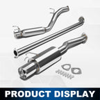 4" Muffler Tip Racing Catback Exhaust for Honda Civic EX/LX/DX (2006–2011)