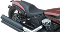 3/4 Solo Seat for Indian Scout Bobber (2018–2022) - Black Smooth