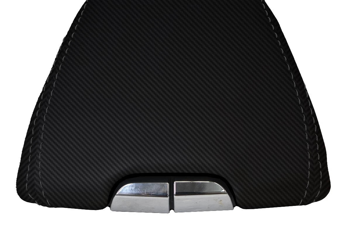Carbon Fiber Console Lid Armrest Cover for Cadillac SRX (2010–2016)