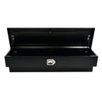 Tool Box for Pickup Truck (48"X13"X13", Black Steel)
