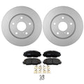 Set of 4 Bosch QuietCast Rotors & TRW Pro Ceramic Pads for Prius V RAV4 (2012–2018)