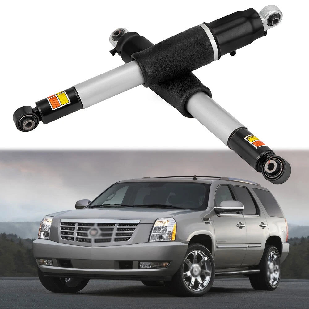 Set of 2 Rear Air Shock Absorbers for Cadillac Escalade GMC Yukon (2007–2014)