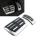 Stainless Steel Brake Gas Pedal Covers for Audi A4 A5 A6 A7 A8 Q3 Q5 (2008-2023)