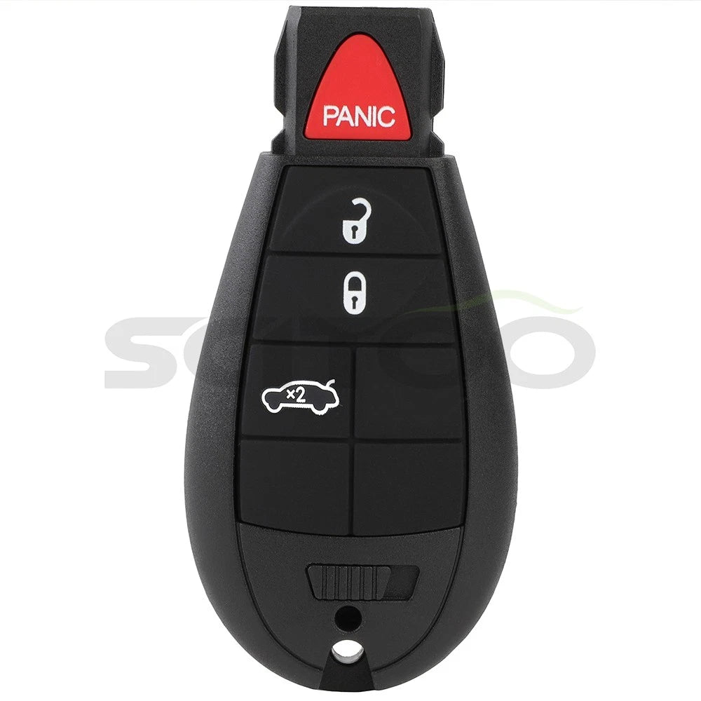 2 Keyless Entry Remote Fob for Dodge Charger (2008–2010) IYZ-C01C 4 Buttons