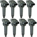 Set of 8 NGK COP Pencil Type Ignition Coils for Lexus GS F IS F LC500 RC F V8 (2016–2021)