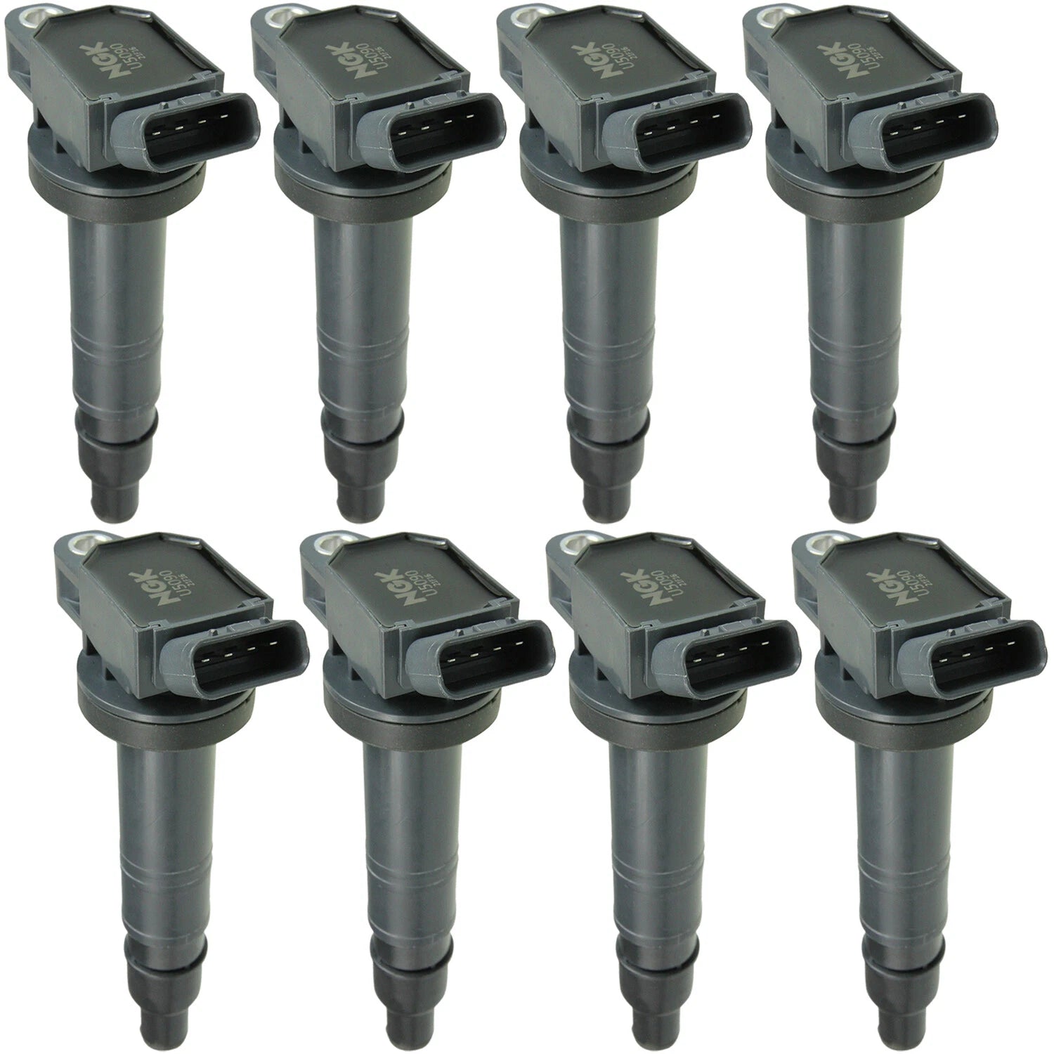Set of 8 NGK COP Pencil Type Ignition Coils for Lexus GS F IS F LC500 RC F V8 (2016–2021)