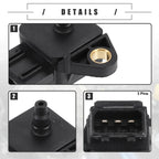 Intake Manifold Pressure Sensor for BMW 1 Series 116d 118d
