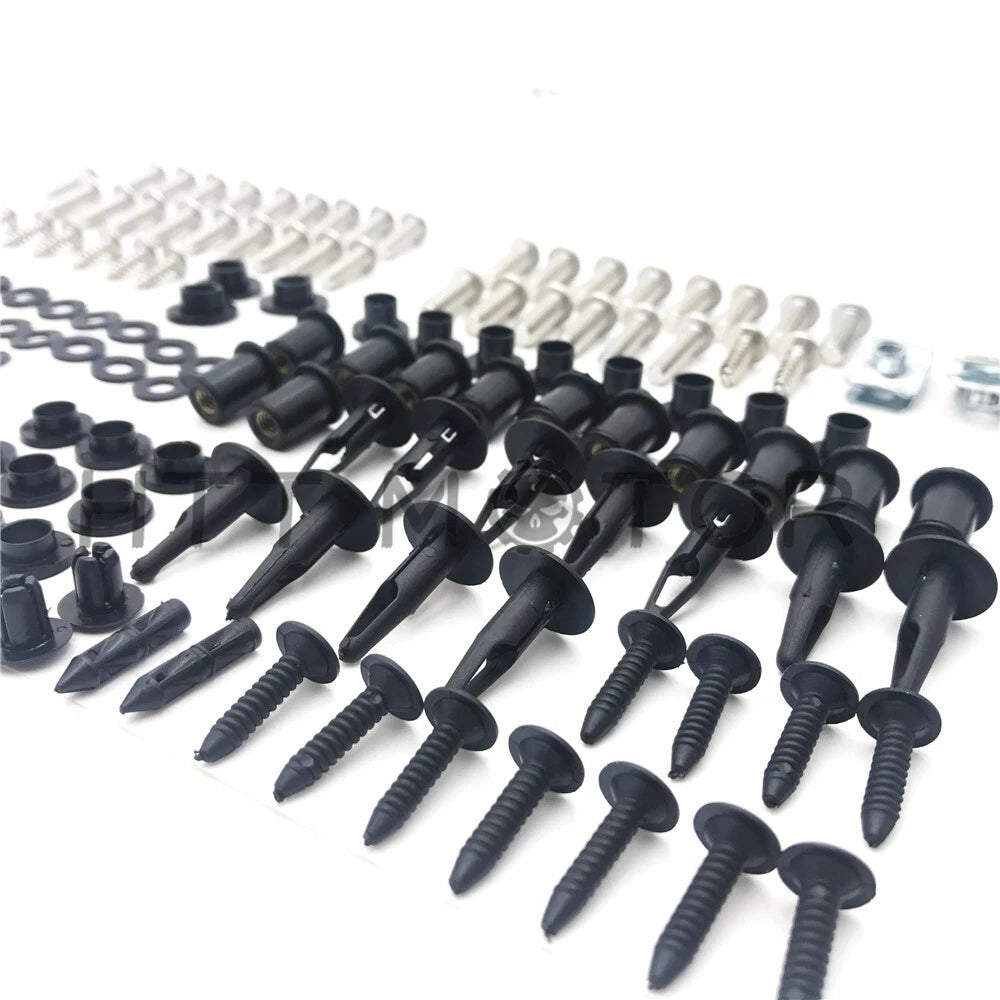 Complete Stainless Steel Screw Fairing Bolt Kit for Honda CBR600RR (2003–2004)