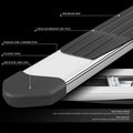 Set of 2 Chrome Running Boards for Toyota Tundra CrewMax (2022–2023)