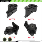 Engine Motor Trans Mount Set of 4 for Kia Sedona (2002–2005) 3.5L V6