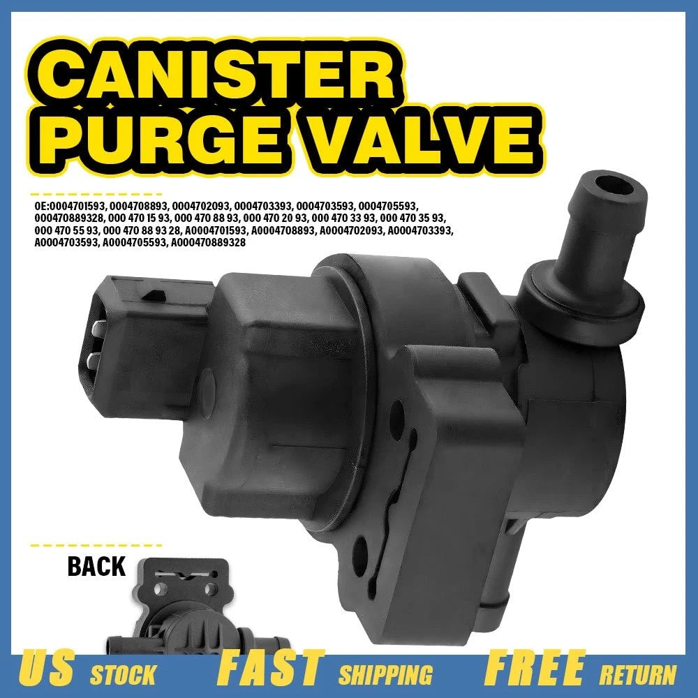 Vapor Canister Purge Valve 0004701593 for Mercedes-Benz E320 S430 S500 (1998–2006)
