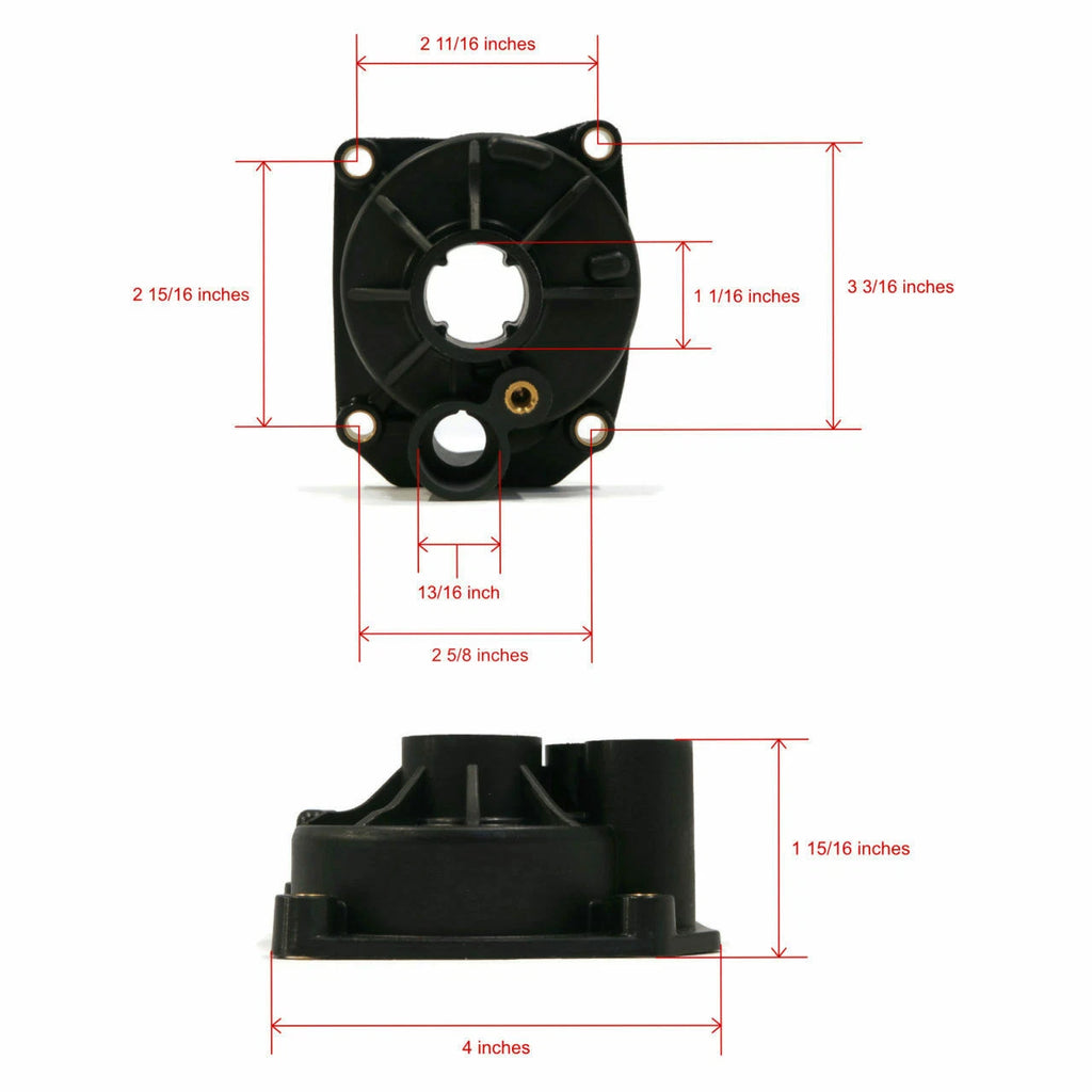 Water Pump Impeller Kit for Johnson Evinrude 60 65 70 75HP (18-3389 438597 432955)