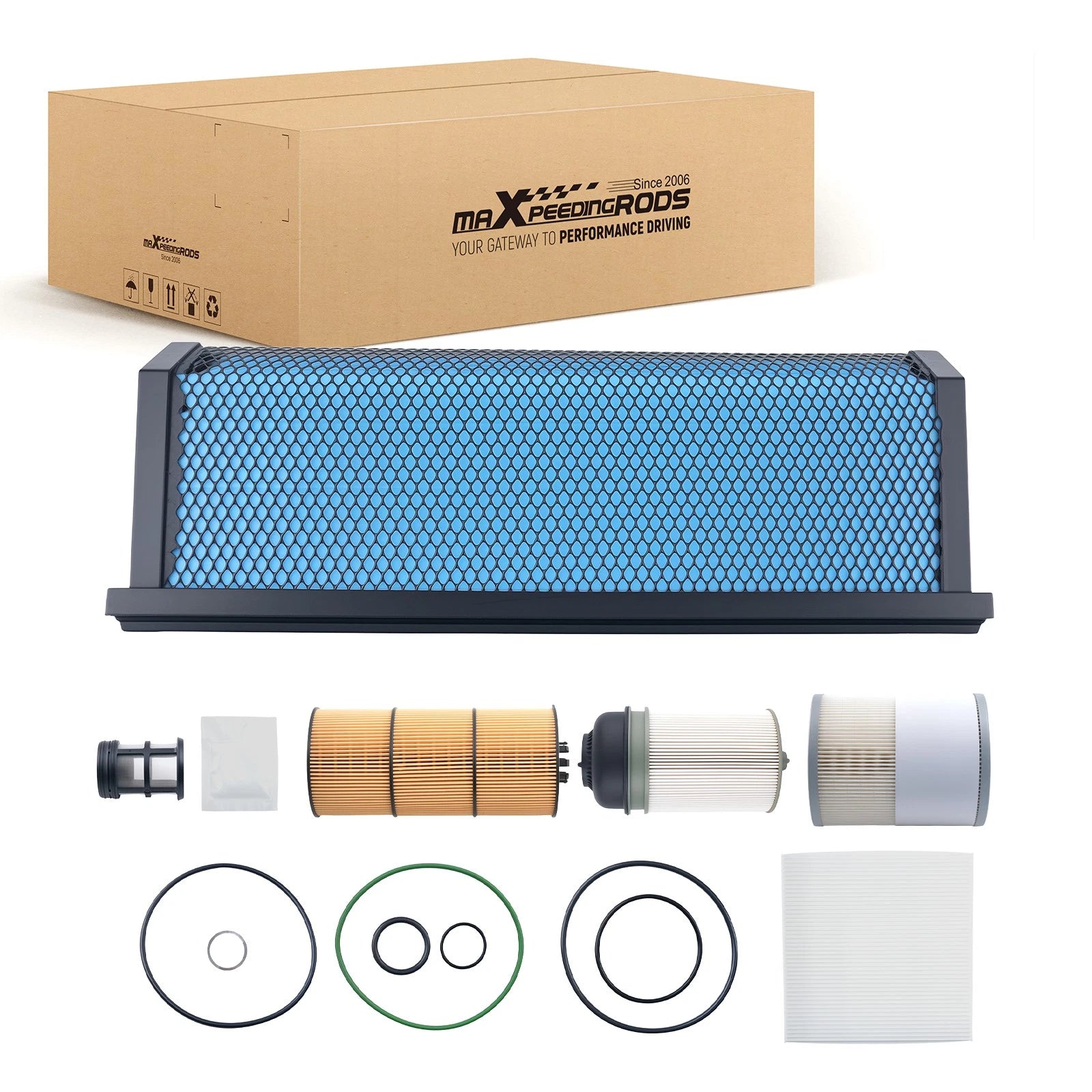 Engine Air Filter Kit for Freightliner Cascadia (2010–2023)