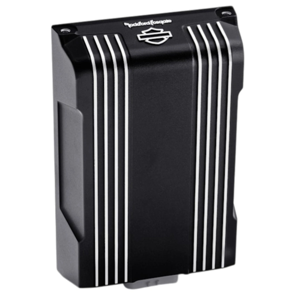 Rockford Fosgate 400W 4 Channel Secondary Amplifier for Harley Touring (2014–2025)