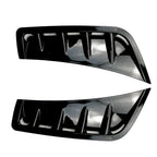 Front Wheel Air Vent Hood Fender Cover Trim for Benz GLC-Class (2020–2023) Gloss Black
