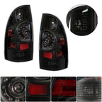Tail Light Set for Toyota Tacoma (2005–2015) LED Rear Lamps Left+Right