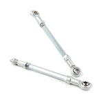 Set of 2 Metal Bolt Tie Rod Ball Joiner Steering Shaft Assembly for ATV Go Kart