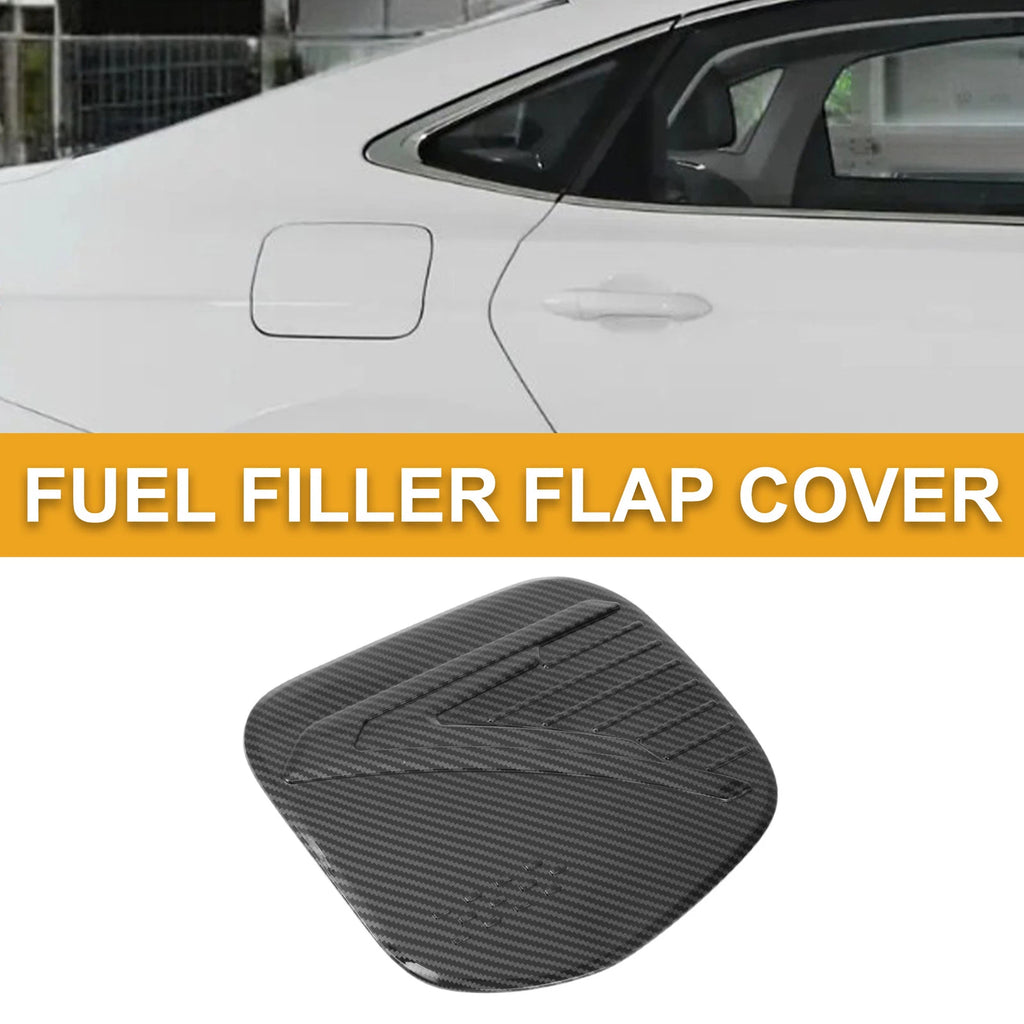 Fuel Tank Door Cap for Toyota Prius (2024–2025) Carbon Fiber Black