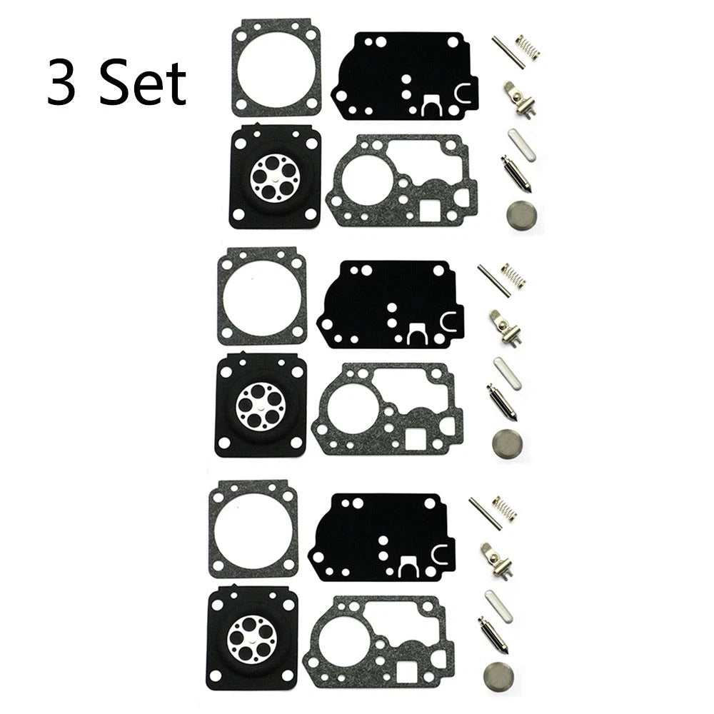 3X Carburetor Diaphragm Kit for Poulan PP330 PP335 (ZAMA RB-168 C1M-W44)