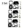 3X Carburetor Diaphragm Kit for Poulan PP330 PP335 (ZAMA RB-168 C1M-W44)