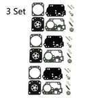 3X Carburetor Diaphragm Kit for Poulan PP330 PP335 (ZAMA RB-168 C1M-W44)