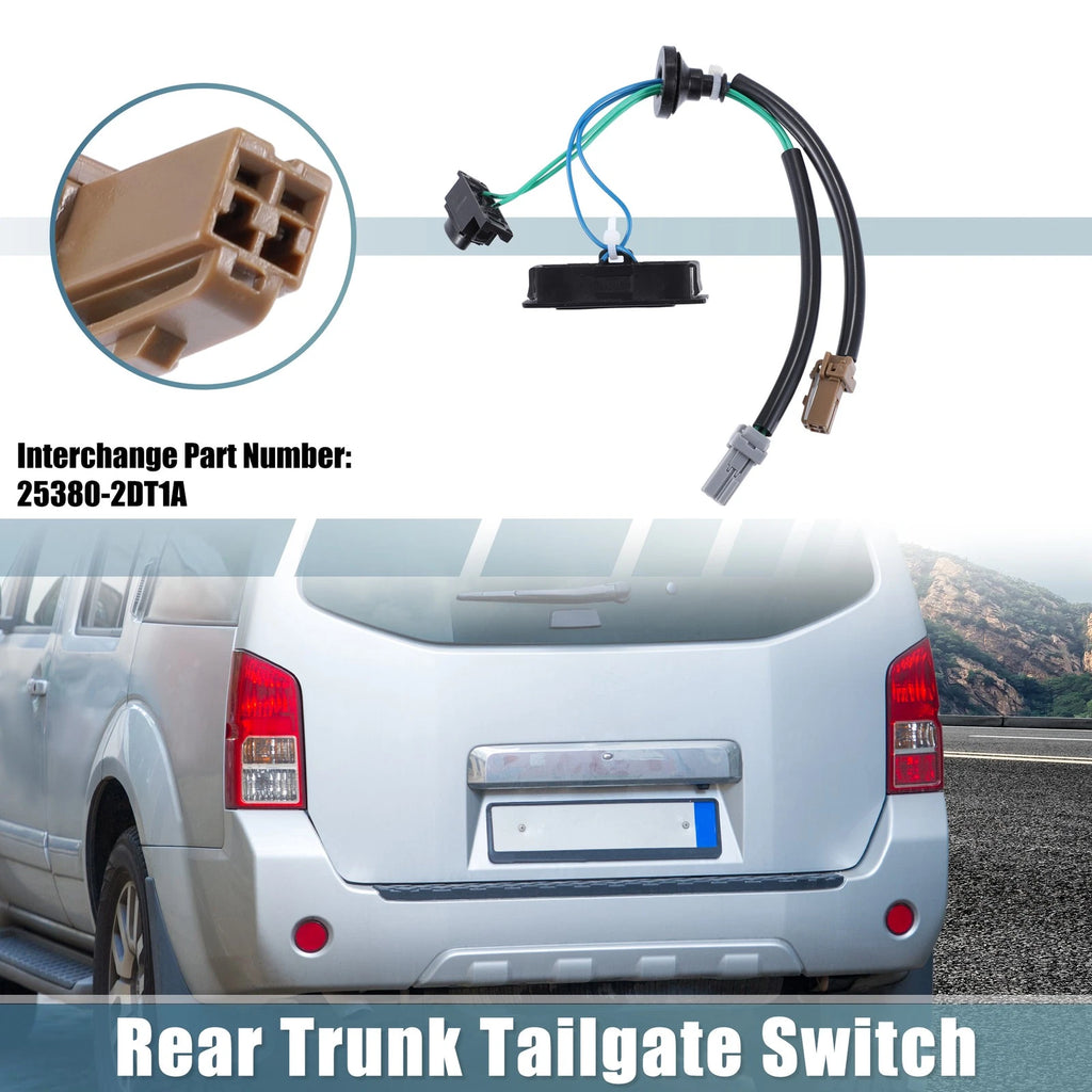 Rear Trunk Lid Release Switch for Nissan Sentra (2013–2019) 25380-2DT1A