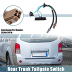 Rear Trunk Lid Release Switch for Nissan Sentra (2013–2019) 25380-2DT1A