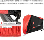Motorcycle Cover for Waterproof Outdoor Protection (Heavy Duty)