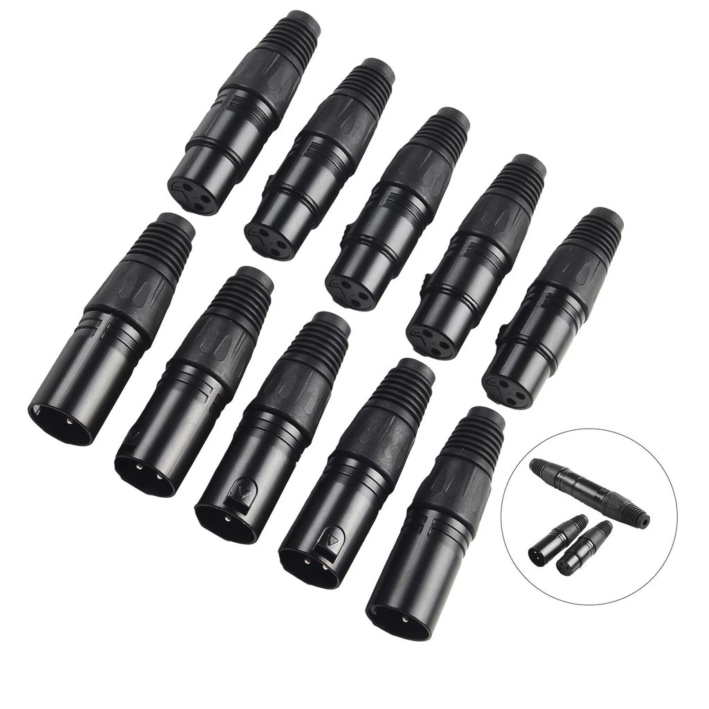 Connectors for Motors XLR Audio Cable Compatibility (XLR-123, XLR-456)