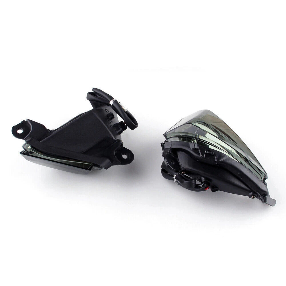 Front LED Turn Signals for Kawasaki Z750 Z1000 (2007–2009) T9 Smoke