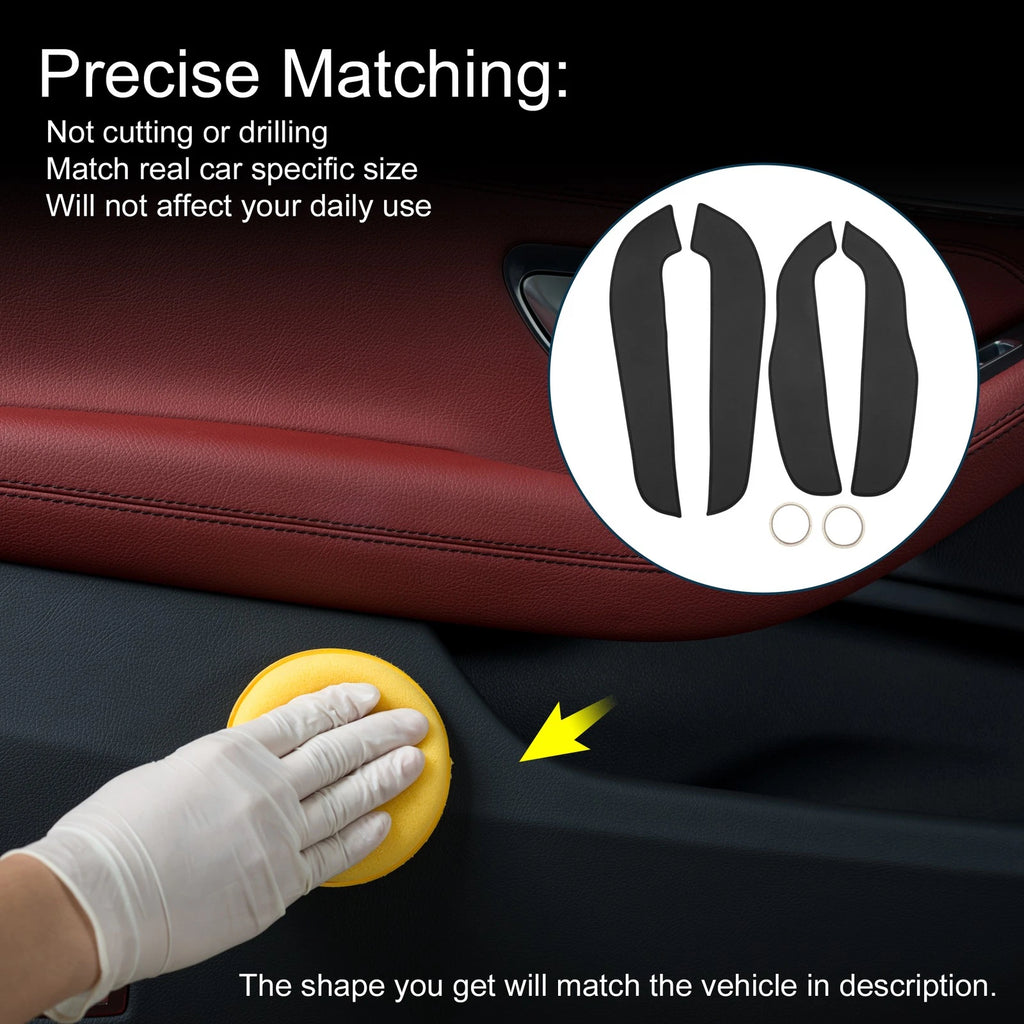 Set of 1 Car Door Anti Kick Pad Sticker Protector for Ford Edge (2015)