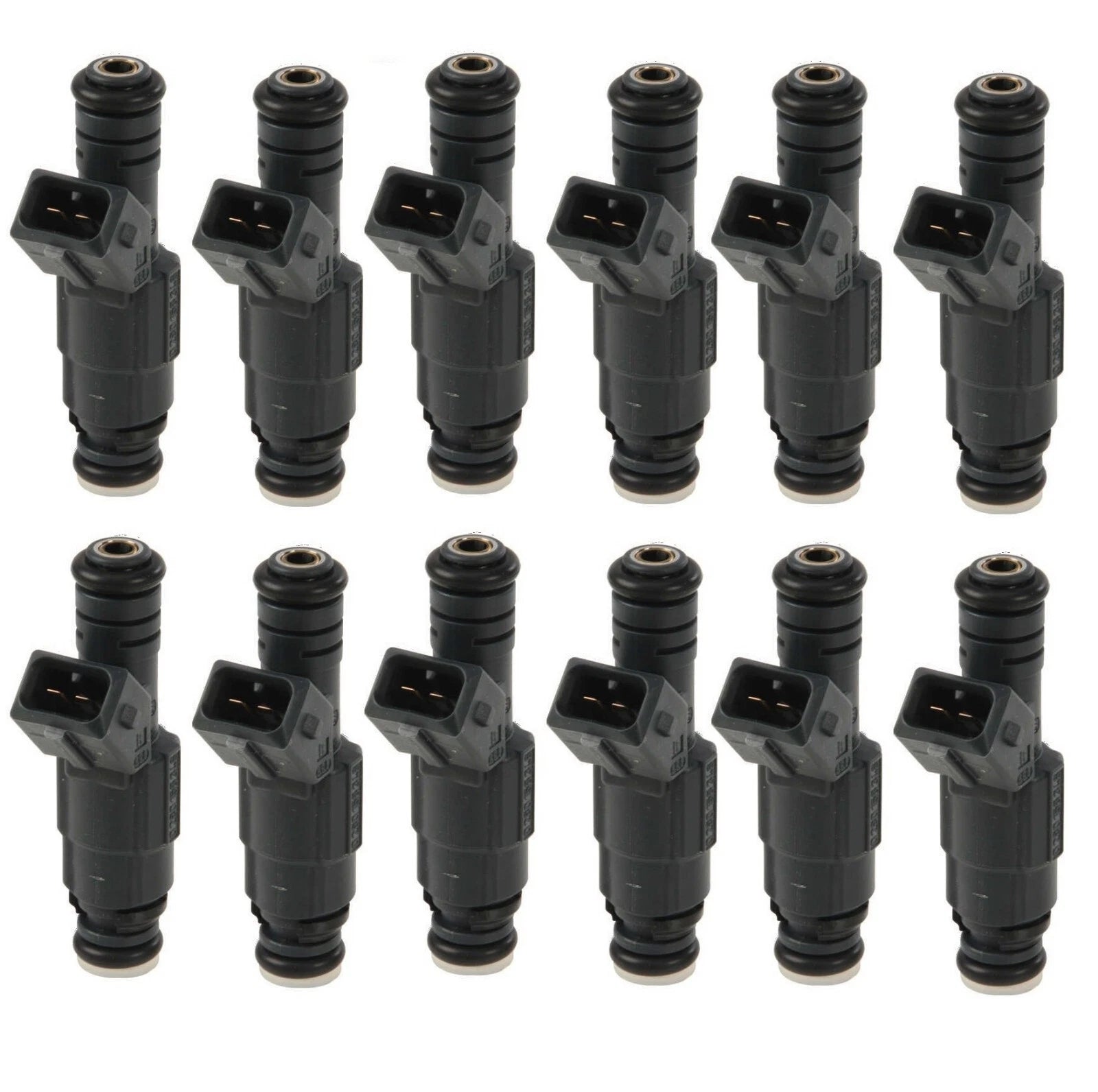 Set of 12 Fuel Injectors for BMW E31 E32 E38 750iL 850CSi 850Ci 850i V12