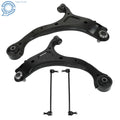 Set of 4 Suspension Kit Lower Control Arms Ball Joints for Hyundai Santa Fe (2007–2012)