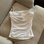 2X Comfortable Summer Tank Top with Built-in Bra for Women