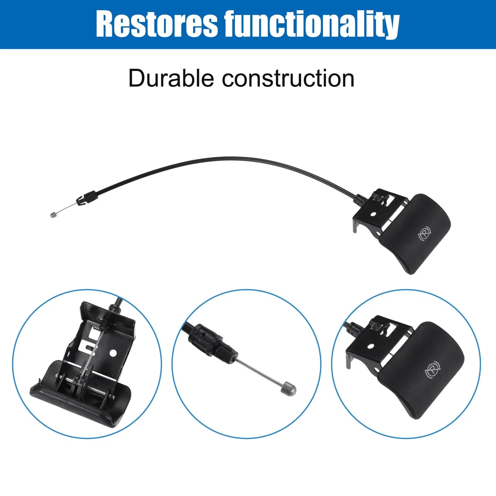 Parking Brake Release Cable with Handle for Cadillac Chevrolet GMC 