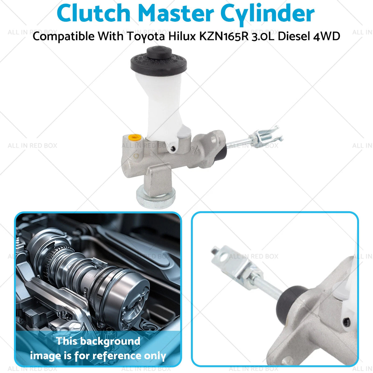 Clutch Master Cylinder for Toyota Hilux (2000–2005) KZN165R 3.0L Diesel