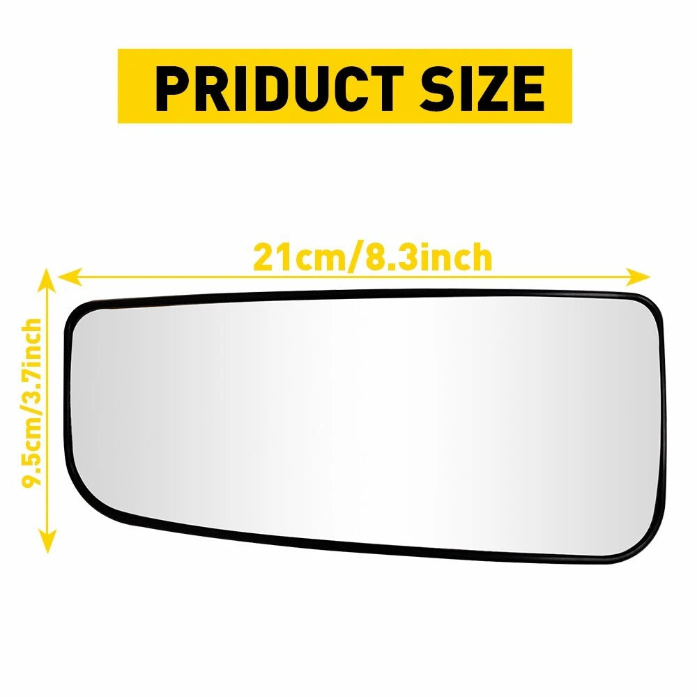 Set of 2 Heated Tow Mirror Glass for Ford F150 F250 F350 F450 F550 (2015–2022)