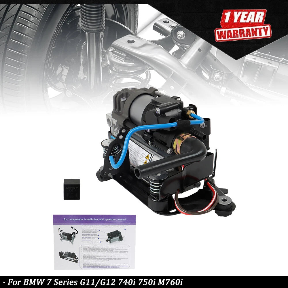 Air Suspension Compressor with Bracket for BMW 7 Series (2016â2023)