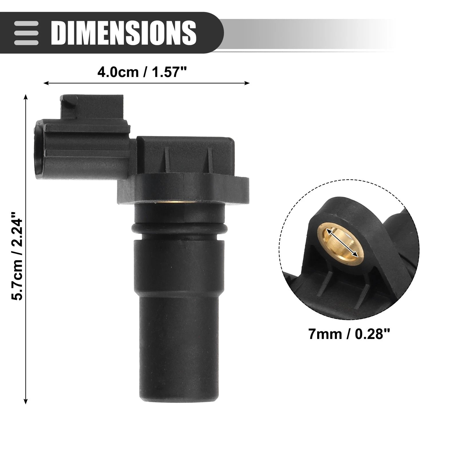 2X Transmission Vehicle Speed Sensor for Nissan Versa (2011–2020) No. 319358E006
