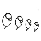 Fishing Rod Guide Ring Set of 3 Stainless Steel 0.57cm 0.87cm 1.79cm