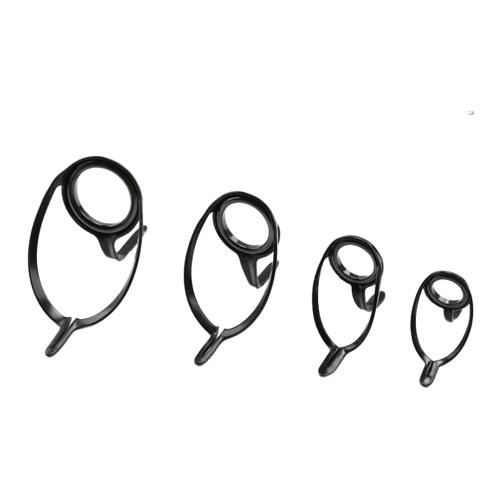 Fishing Rod Guide Ring Set of 3 Stainless Steel 0.57cm 0.87cm 1.79cm
