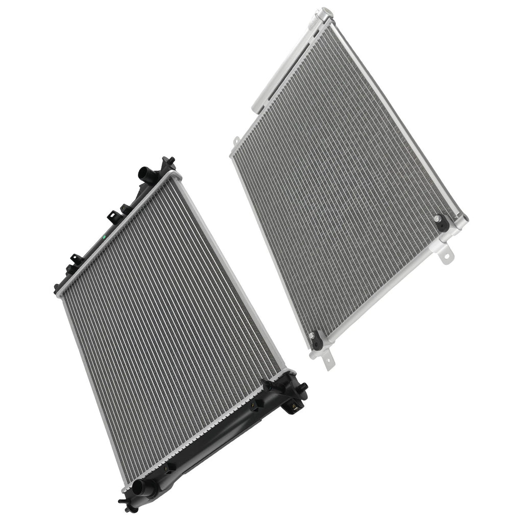 Aluminum Radiator and Condenser for Honda Civic (2016–2019)