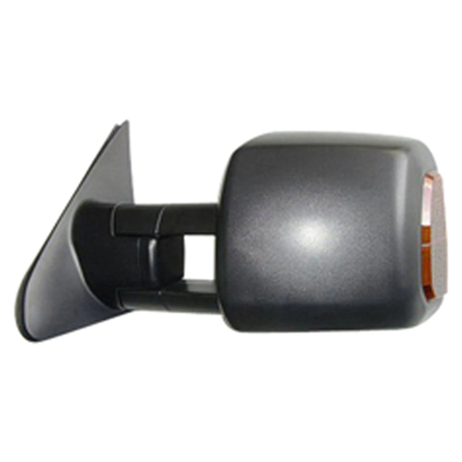 Replacement Black Textured Driver Power Door Mirror w/Heated Glass w/Turn Signal