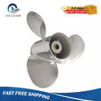 9 1/4 x 11 Stainless Steel Propeller for Yamaha 9.9-20 HP (8 Spline, RH)