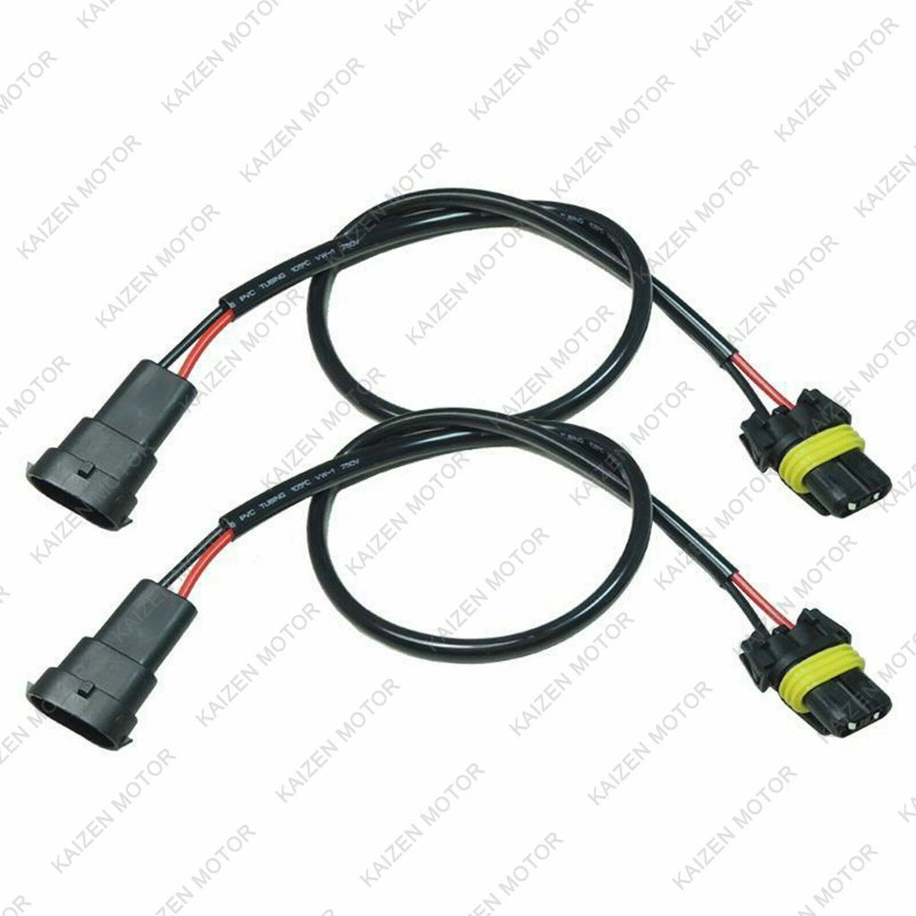 H11 H8 H9 to 9006 Extension Wire Harness for HID Headlight Conversion (2011-2026)