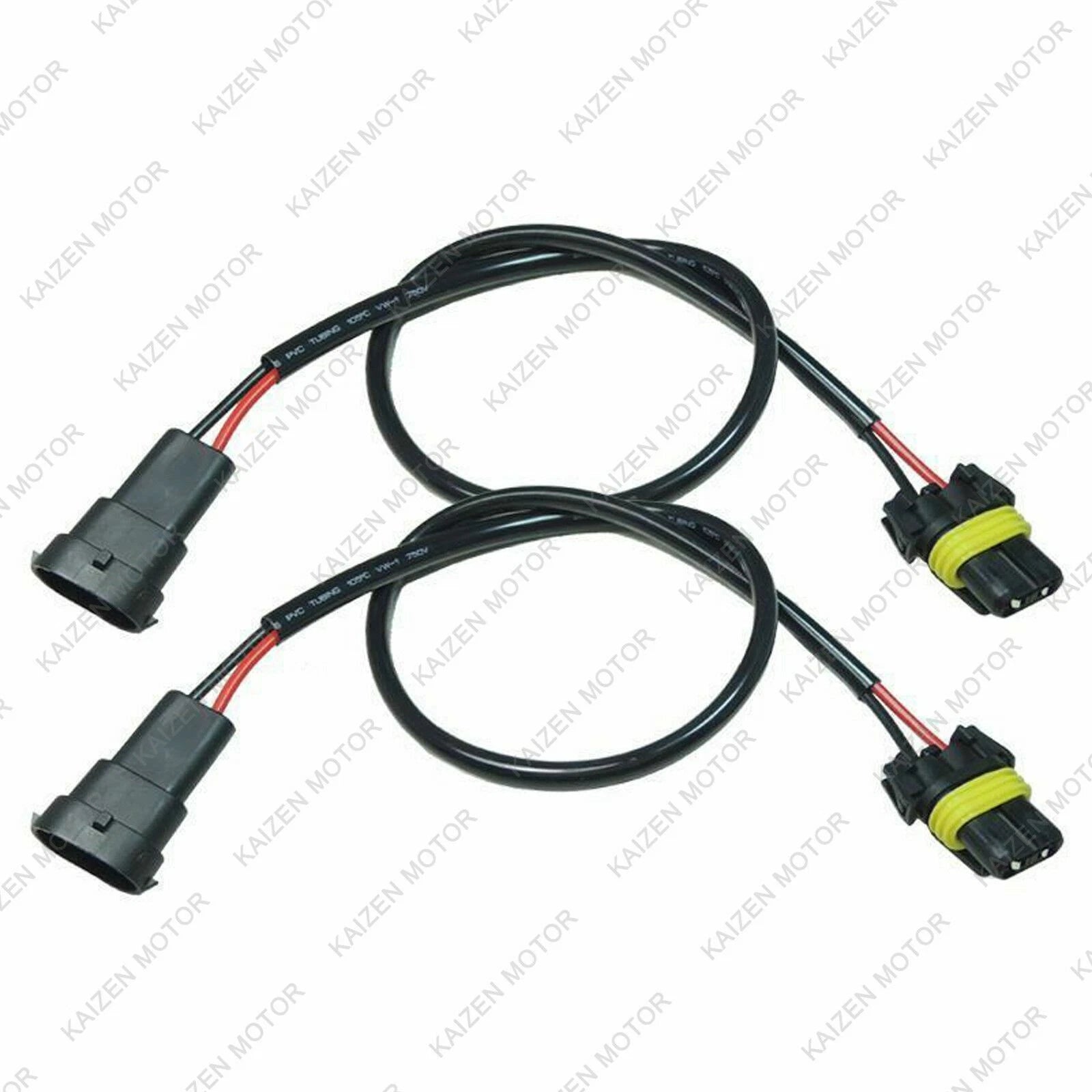 H11 H8 H9 to 9006 Extension Wire Harness for HID Headlight Conversion (2011-2026)