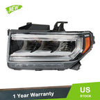 LH Headlight Headlamp Chrome Full LED for GMC Acadia (2020–2023)