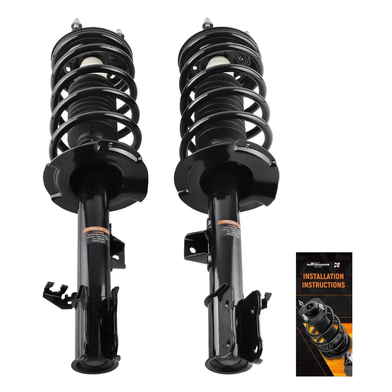 2X Quick Complete Struts & Coil Springs for Ford Escape (2001–2012)