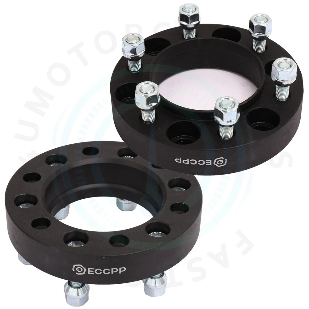 Set of 2 Wheel Spacers 1.25" 6x5.5 HubCentric for Toyota 4Runner (1996–2018)